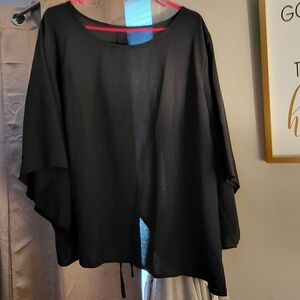 Womens black blouse